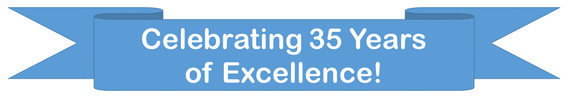 Celebrating 32 Years of Excellence banner