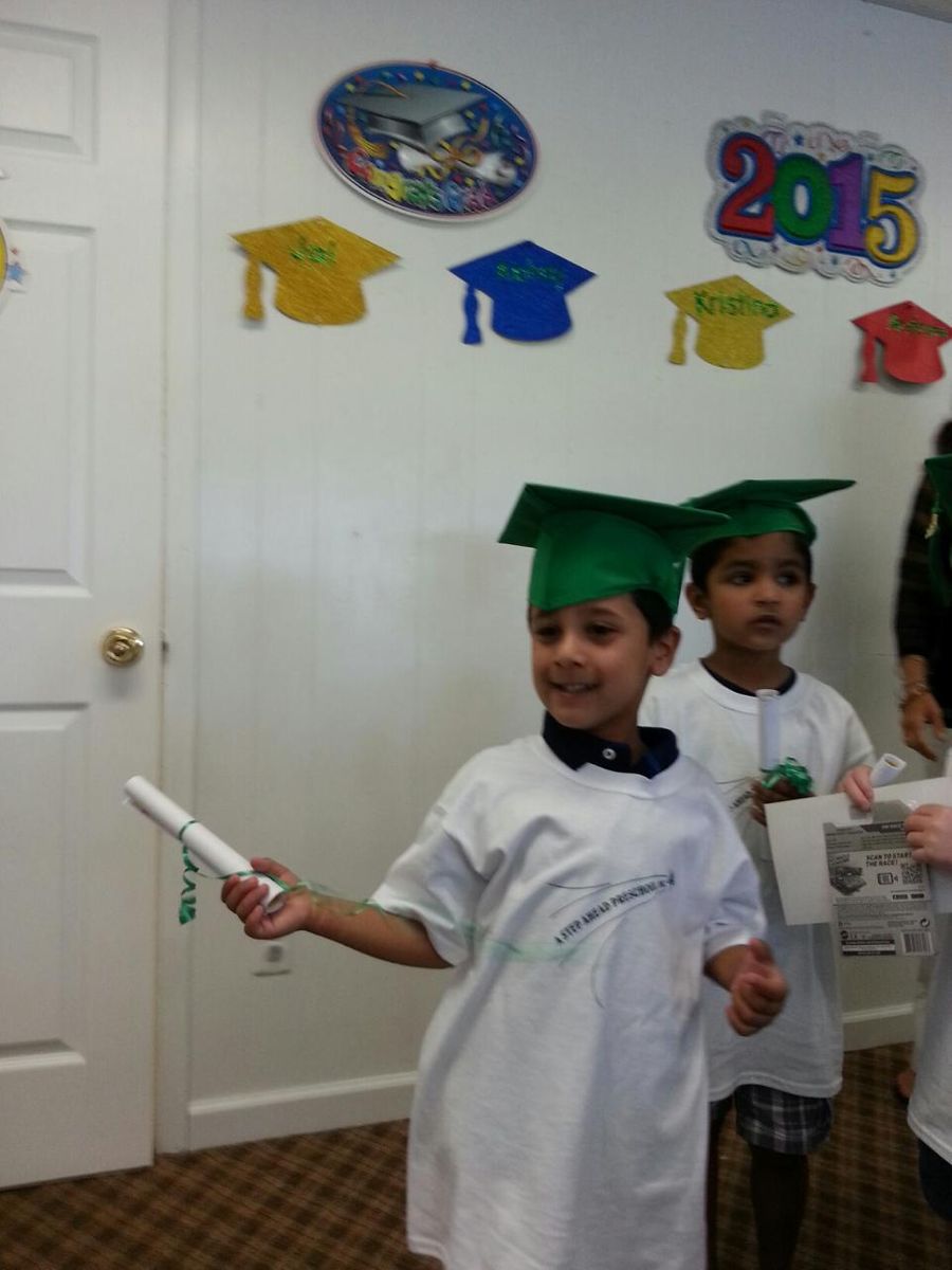 I just graduated from preschool!