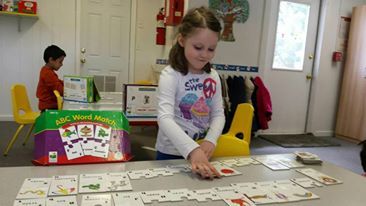 Matching pictures to letters for initial sounds!