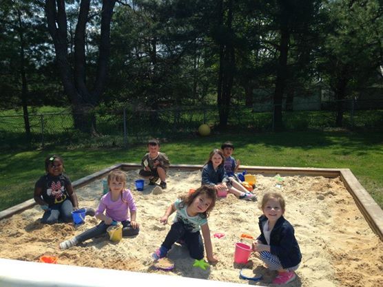 We;re having fun in the sand box!